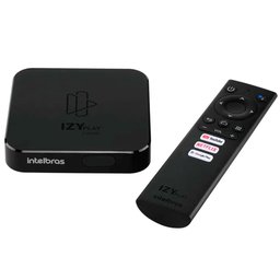 Imagem do produto Smart Box Android TV IZY Play 1GB Ram 8GB Flash com Bluetooth 4.2 Entrada USB e Assistente de Voz INTELBRAS-4143010
