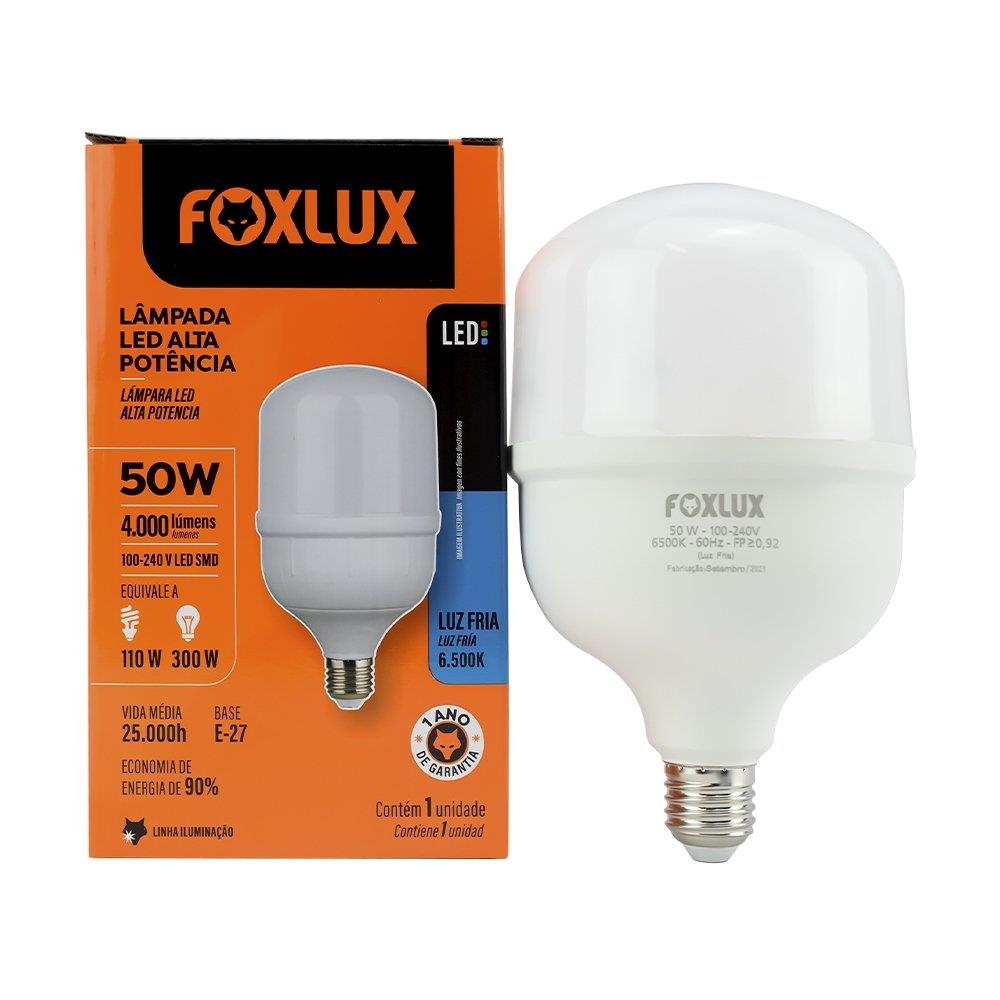 Imagem do produto LAMP LED 50W 6500K BIV FOXLUX
