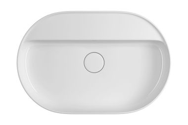 Imagem do produto Cuba Oval de Apoio 60cm com Deck Branco