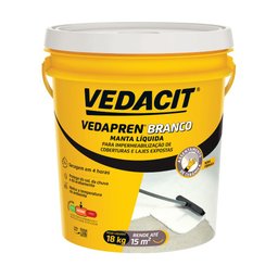 Imagem do produto Impermeabilizante Vedapren Branco 18kg VEDACIT-113156
