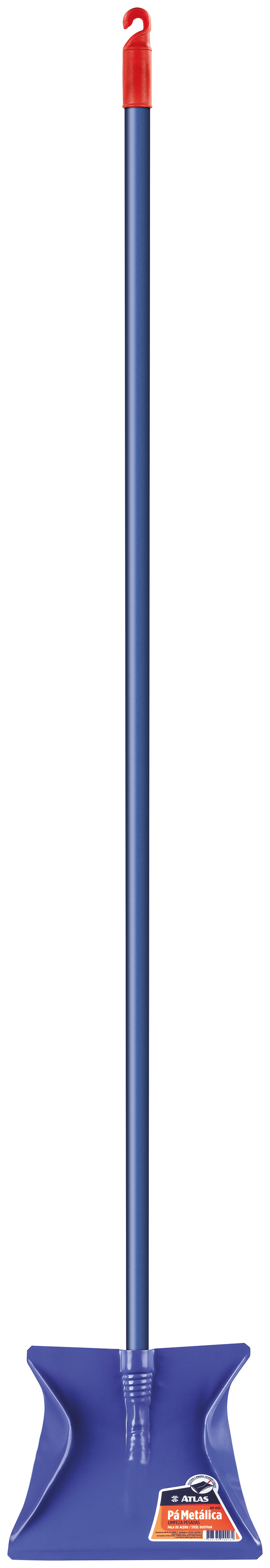 Imagem do produto Pá de lixo metálica super resistente com cabo