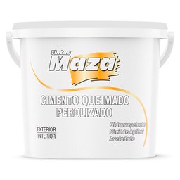Imagem do produto Efeito Cimento Queimado Perolizado Branco 1,2kg MAZA-28267