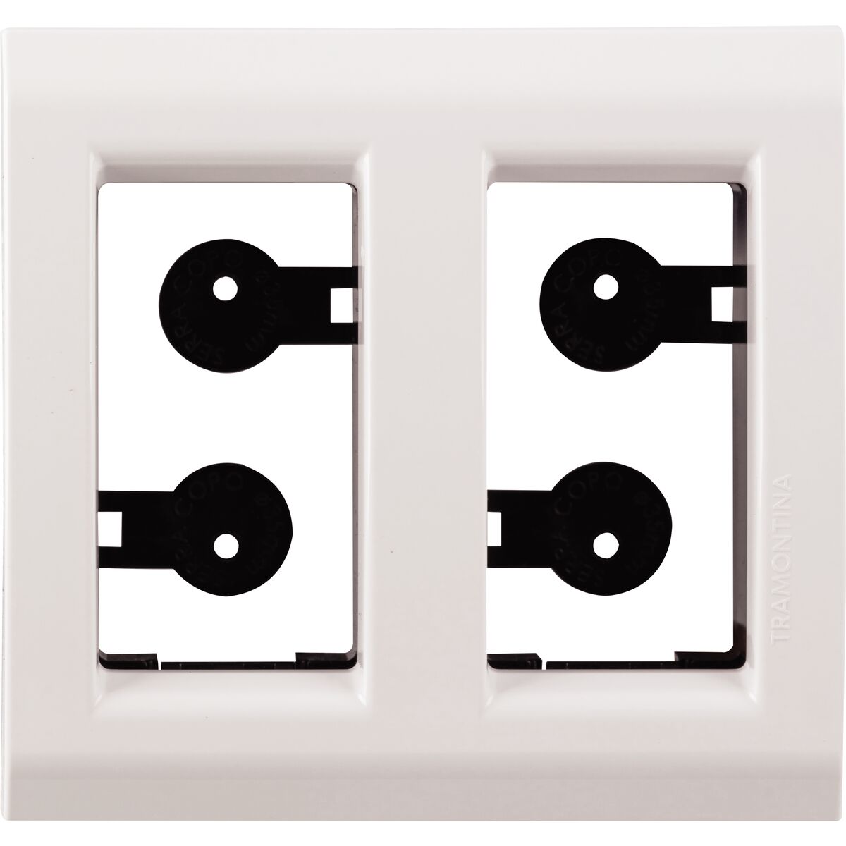 Imagem do produto Placa para Móvel 2 Postos Tramontina Liz Branca