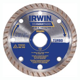 Imagem do produto Disco Diamantado Turbo 110 mm x 20 mm IRWIN-2146