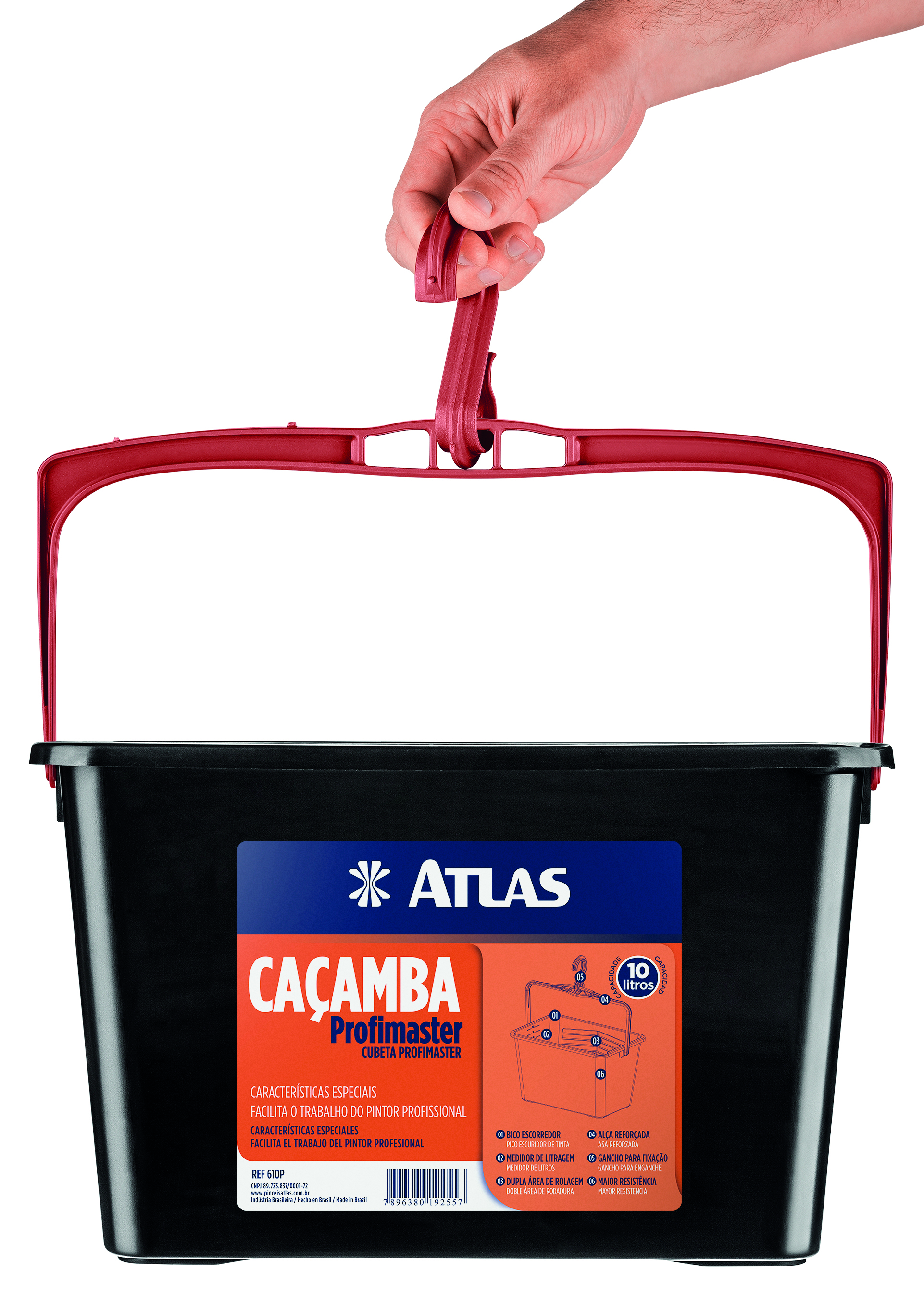 Imagem do produto Balde de tinta 10 litros