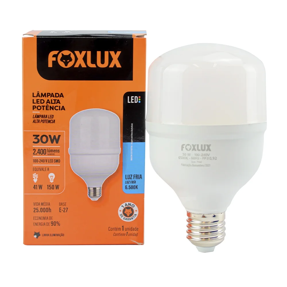 Imagem do produto LAMP LED 30W 6500K BIV FOXLUX