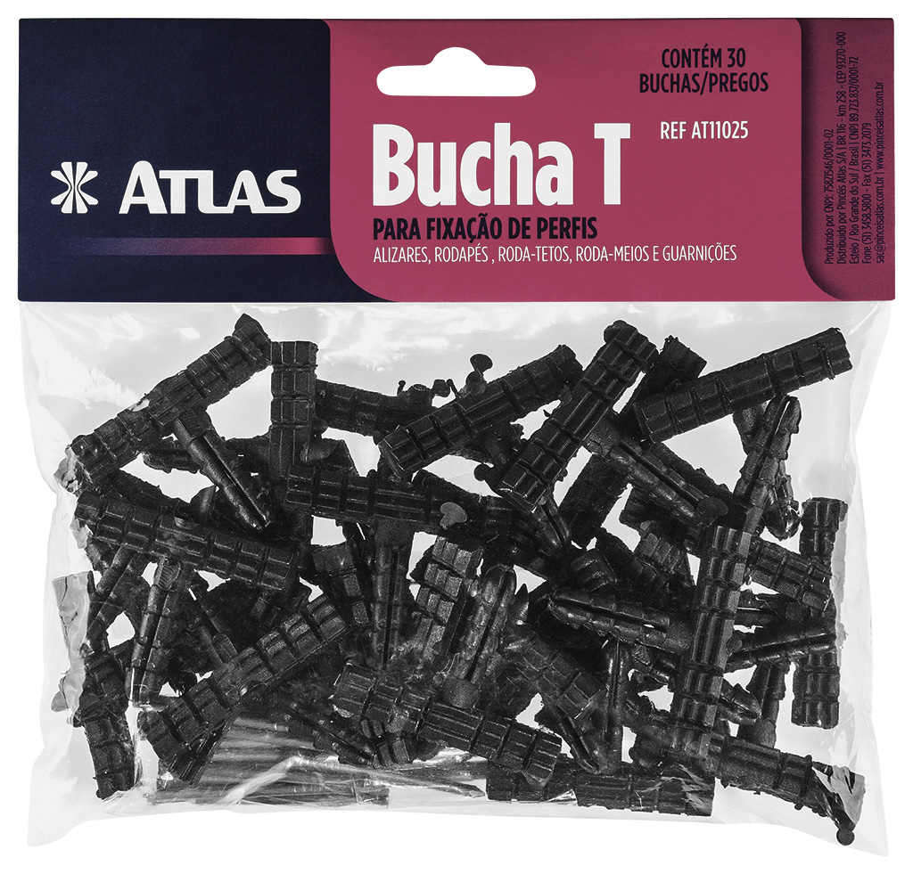 Imagem do produto Bucha “T” para rodapé