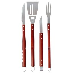 Imagem do produto Kit de Churrasco com 4 Peças MOR-003311