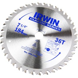 Imagem do produto Disco de Serra Circular para Máquinas Portáteis 7.1/4 Pol 36D 20 mm IRWIN-014108