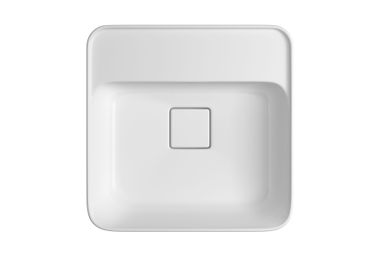 Imagem do produto Cuba Quadrada de Sobrepor 40cm com Deck Branco