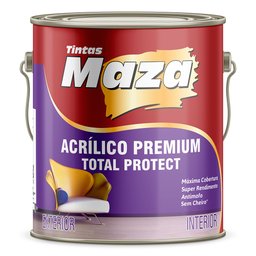 Imagem do produto Tinta Acrílica Premium Amarelo Sol Fosco 3.6L MAZA-2394