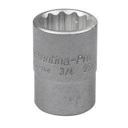 Imagem do produto Soquete Estriado 25mm com Encaixe 3/4Pol. TRAMONTINA PRO-44853125