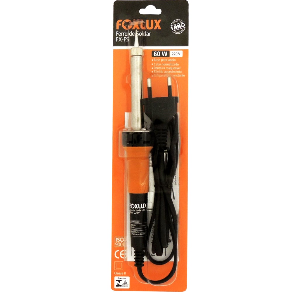 Imagem do produto FERRO SOLDA FOXLUX 40WX220V