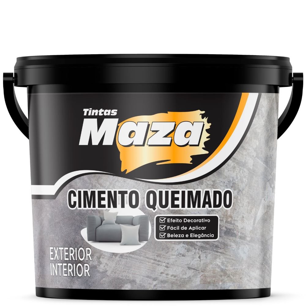 Imagem do produto Maza Cimento Queimado Camurça Balde 23 Kg