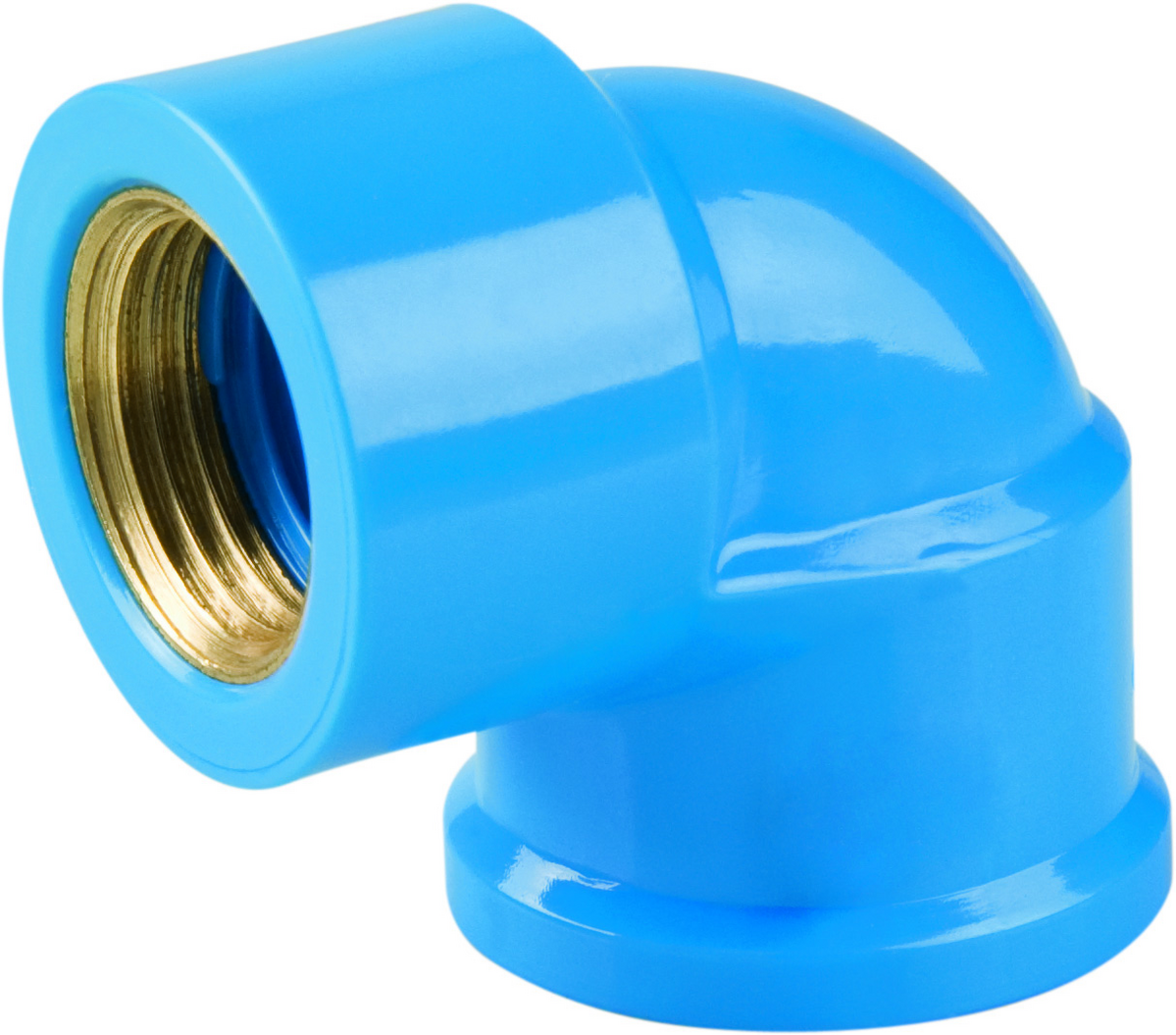 Imagem do produto Plastubos Joelho 90° Soldável Azul 25mm x 1/2"
