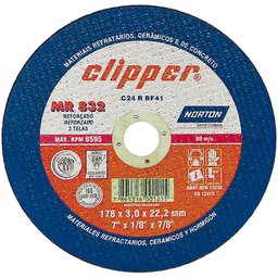 Imagem do produto Disco de Corte para Concreto 178x 3,0 x 22,2mm NORTON-66252927067