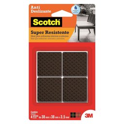 Imagem do produto Protetor Anti-Risco Quadrado Preto Tamanho GG 3M-HB004262802