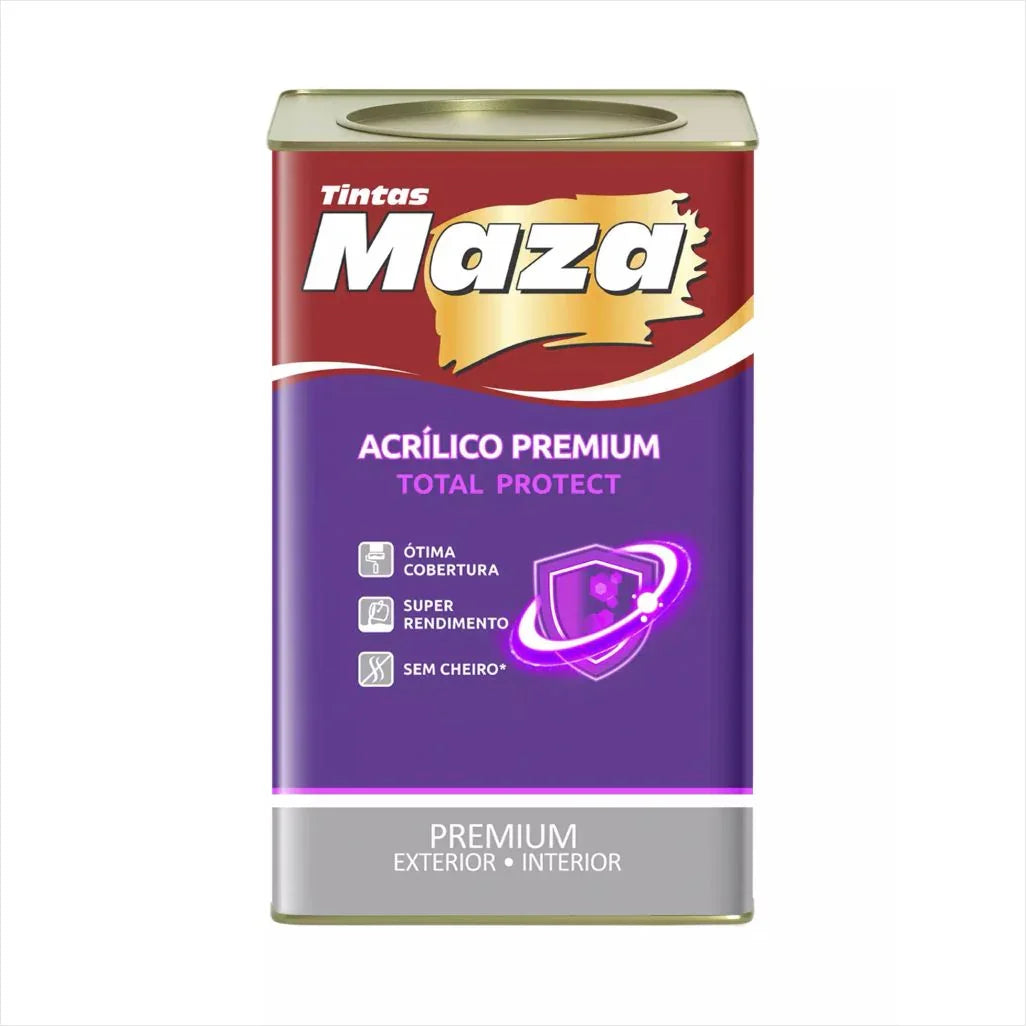 Imagem do produto Maza Acrilico Premium Prata 18L