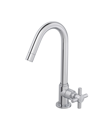 Imagem do produto Torneira de Mesa Bica Alta para Lavatório Cromado