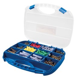 Imagem do produto Jogo de Buchas e Parafusos com Maleta Plástica com 385 Peças TRAMONTINA-43505003