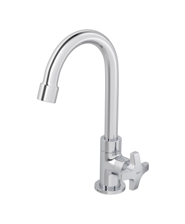 Imagem do produto Torneira de Mesa Bica Alta para Lavatório Cromado