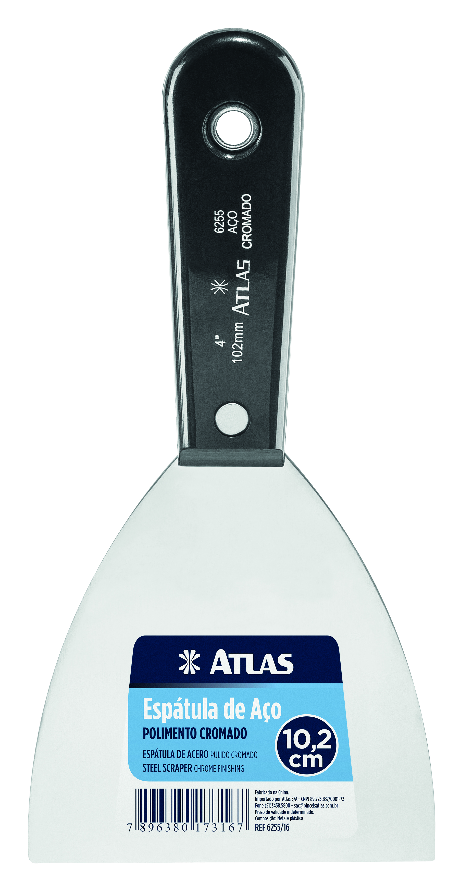 Imagem do produto Raspador de aço cromado