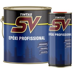 Imagem do produto Conjunto de Tinta Epóxi Profissional Cinza Claro 3,6L MAZA-26034