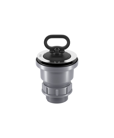 Imagem do produto Válvula de Escoamento para Tanque Sem Ladrão 1 1/4" e 1 1/2" Cromado