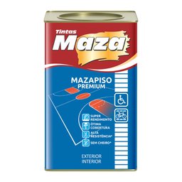 Imagem do produto Maza Piso Premium Vermelho Segurança 18L