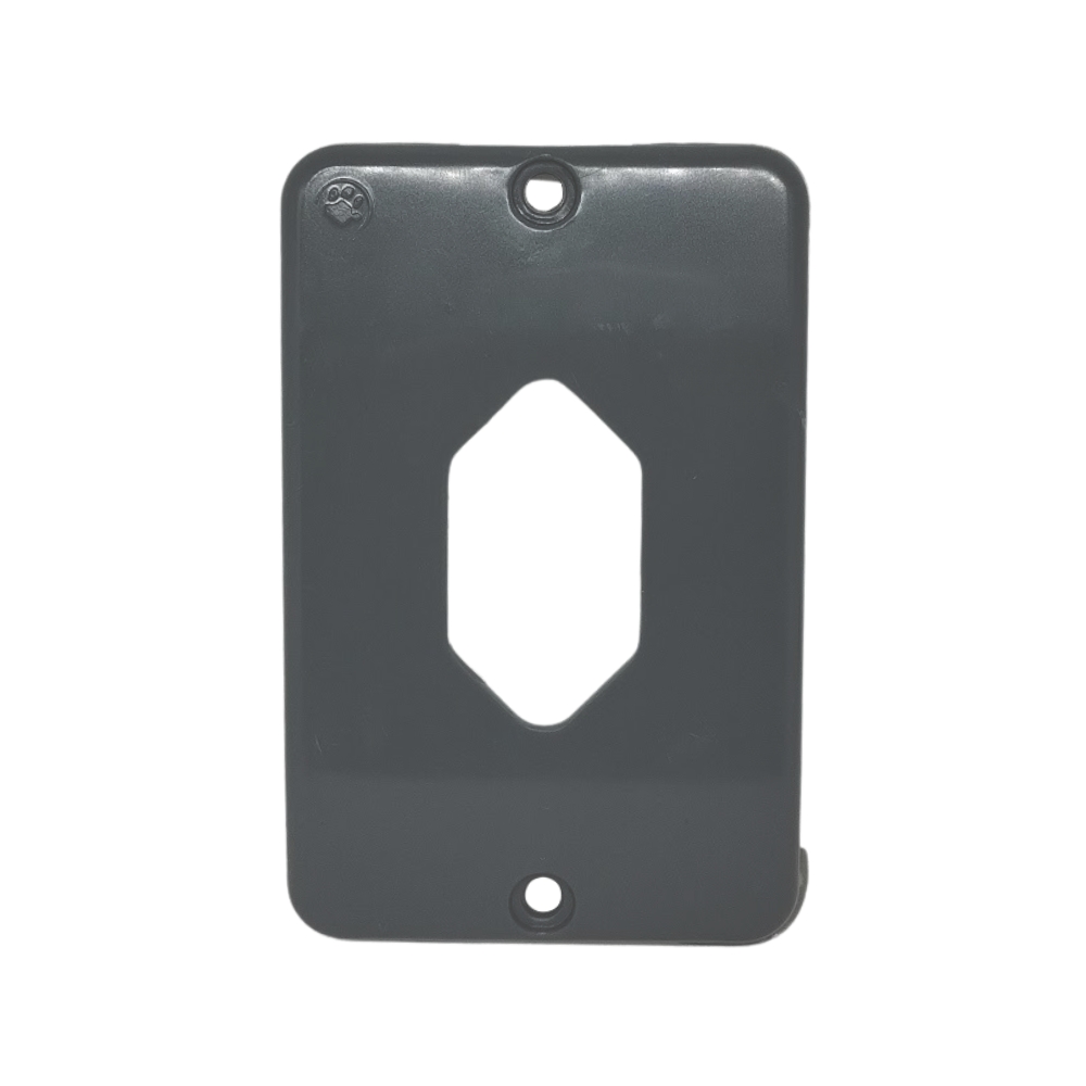 Imagem do produto Tigre Tampa 1 Tomada Vertical Cinza PVC para Condulete Top