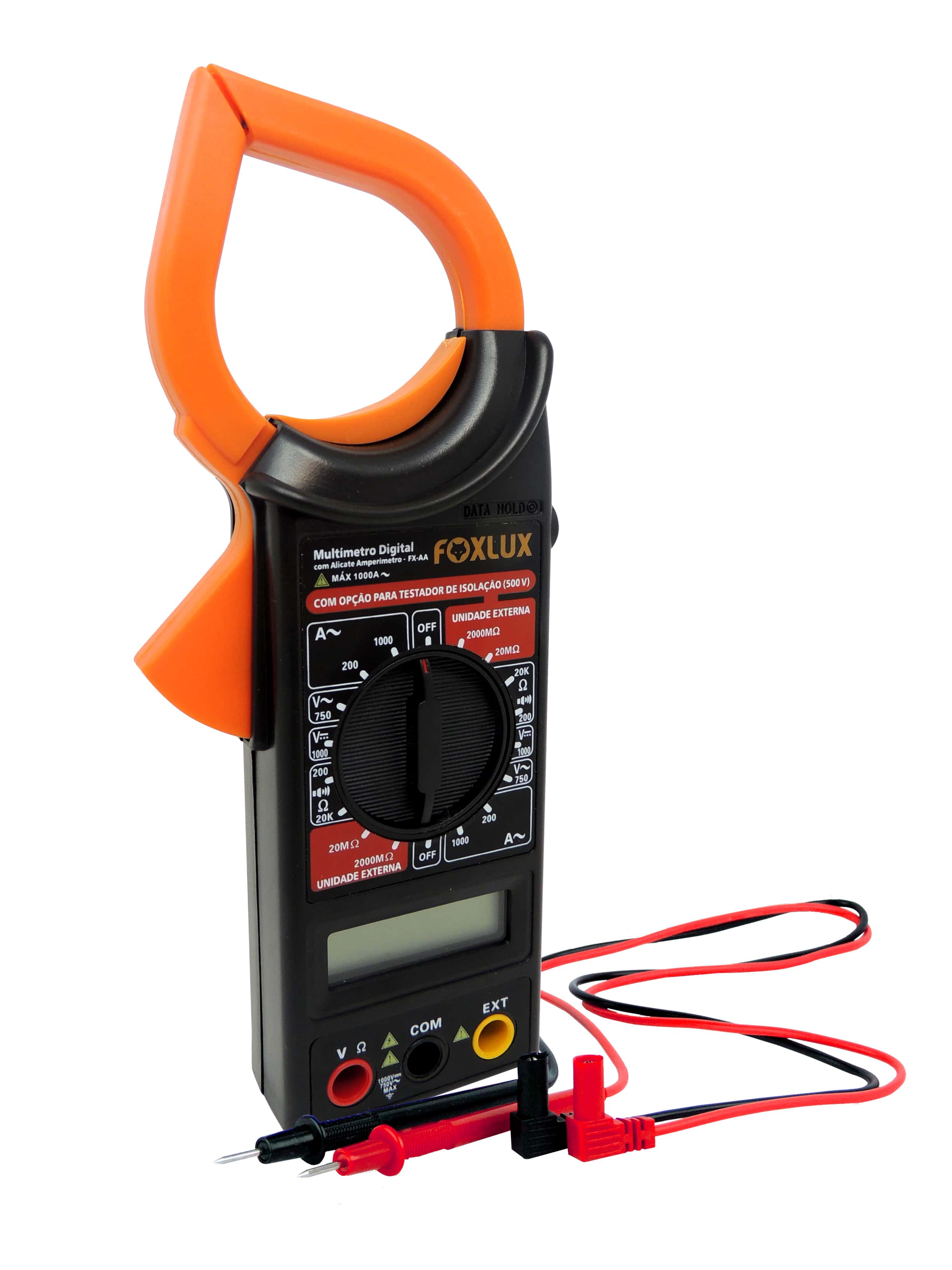 Imagem do produto ALICATE AMPERIM/MULTIMETRO DIGITAL FOXLUX