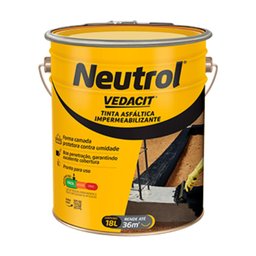 Imagem do produto Tinta Asfáltica Impermeabilizante Neutrol 18 Litros VEDACIT-112134