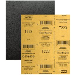 Imagem do produto Folha de Lixa D Água T223 225x275mm Grão 320 NORTON-66261161505
