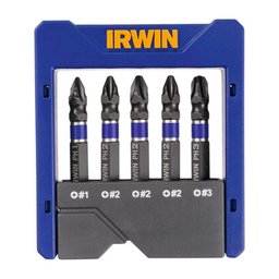 Imagem do produto Jogo de Pontas para Parafusadeira com 5 Peças IRWIN-1865326