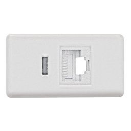 Imagem do produto Tomada para Telefone RJ11 Branca TRAMONTINA-57115051