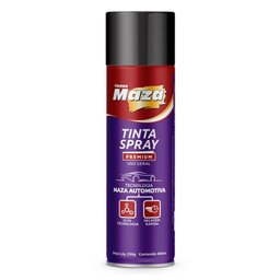 Imagem do produto Maza Spray Preto Brilhante 400ml