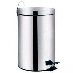 Imagem do produto Lixeira de Inox Ágata com Pedal 12 Litros MOR-8223