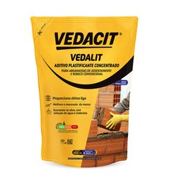 Imagem do produto Aditivo Plastificante Vedalit Stand Up Pouche para Argamassas 900ML VEDACIT-122856