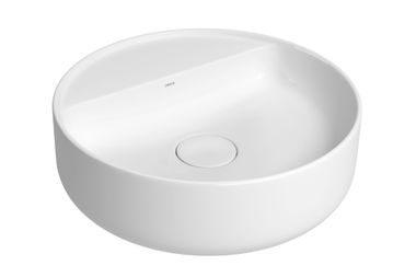 Imagem do produto Cuba Redonda de Apoio 40cm com Deck Branco