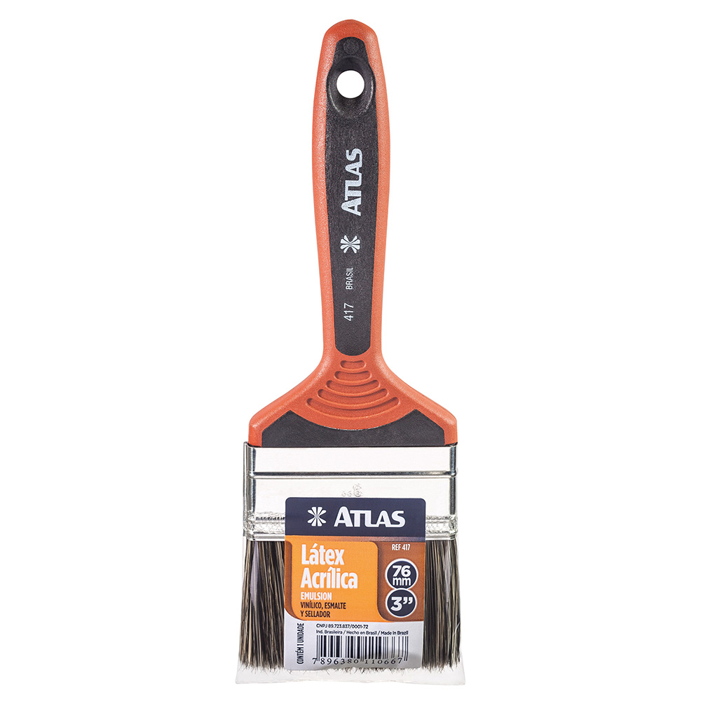 Imagem do produto Trincha Dupla de 3 Pol. para Látex e Acrílica ATLAS-417/7