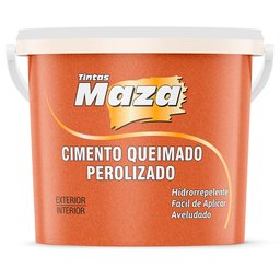 Imagem do produto Efeito Cimento Queimado Perolizado Laranja 1,2kg MAZA-28116