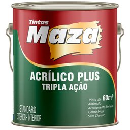 Imagem do produto Tinta Acrílica Plus Verde Kiwi Fosco 3.6L MAZA-17070