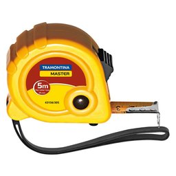 Imagem do produto Trena de 5 Metros com Freio Duplo TRAMONTINA-43156305