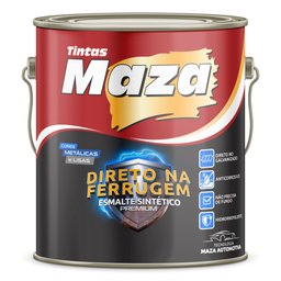 Imagem do produto Maza Esm Sint. Direto Na Ferrugem * Met Cinza Grafi 3,6L