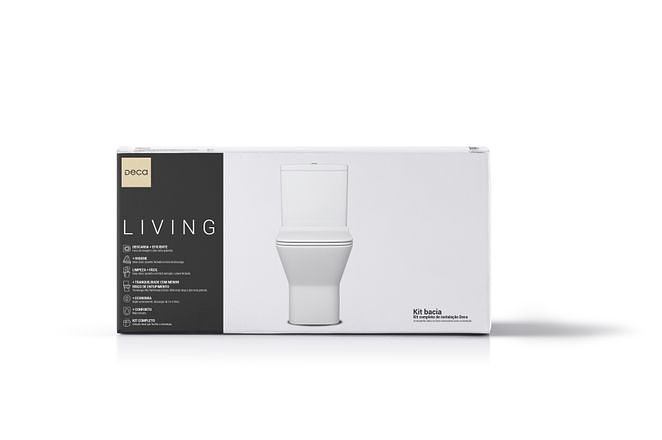 Imagem do produto Kit Completo Bacia com Caixa Acoplada Branco