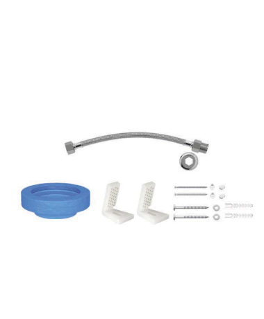 Imagem do produto Kit de Instalação para Bacia com Caixa com Fixação Lateral Cromado