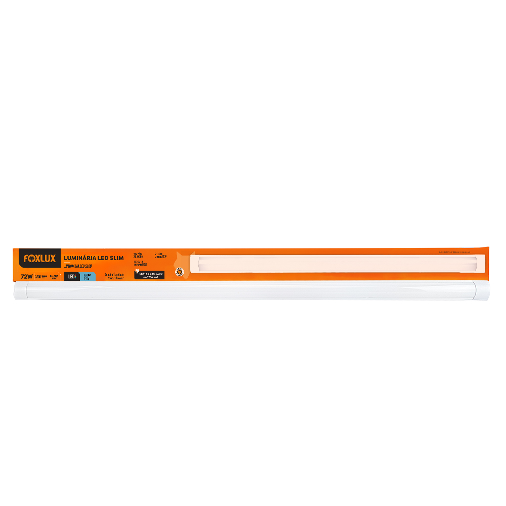 Imagem do produto LUMINARIA LED SLIM 18W 6500K BIV FOX
