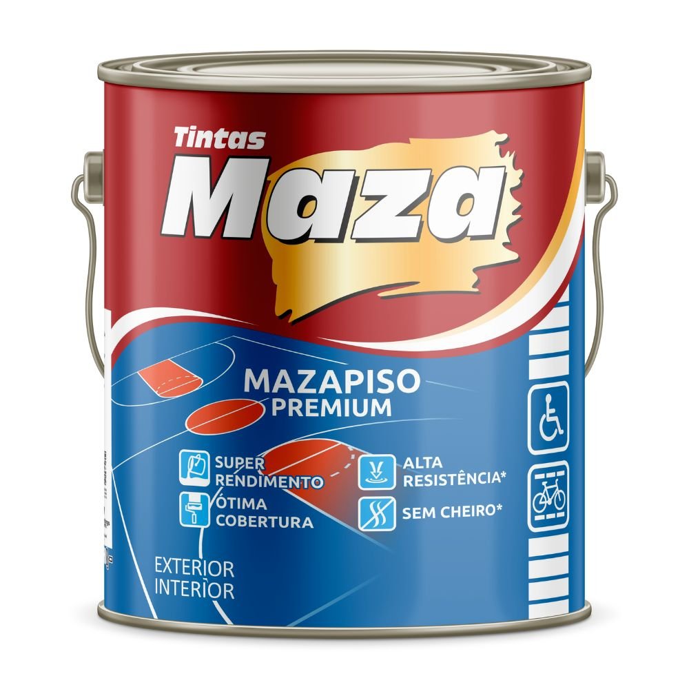 Imagem do produto Piso Premium Branco 3,6L MAZA-505