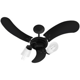 Imagem do produto Ventilador de Teto New Spot Delta 3 Pás 130W 220V Preto VENTI DELTA-31-320