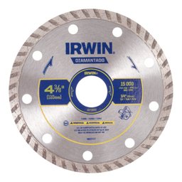 Imagem do produto Disco Diamantado Turbo de 110 x 20mm IRWIN-13893